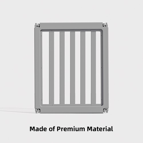 Expandable Pet Playpen with Anti-Slip Suction Cups, Easy Assembly, Indoor Puppy Fence with Lockable Door